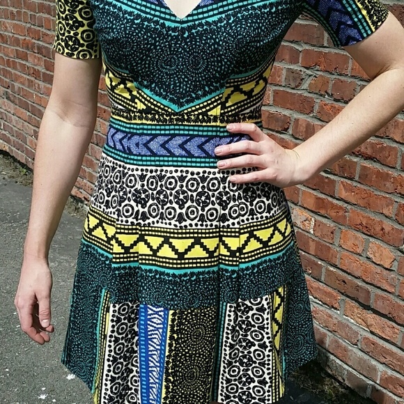 Printed Plenty Tracy Reese Dress, Size 0 🔴CLEARANCE🔴 - Picture 5 of 8